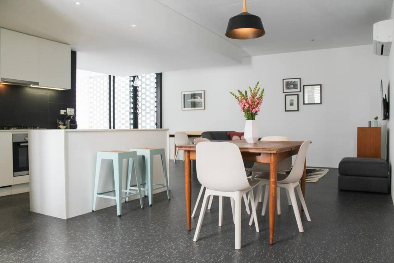 Blinco Hideaway- Modern Spacious 1Br Art Precinct W Balcony ฟรีแมนเทิล ภายนอก รูปภาพ